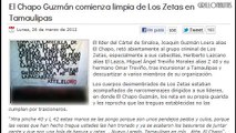 El Chapo Guzmán reta a Zetas mediante Narcomantas