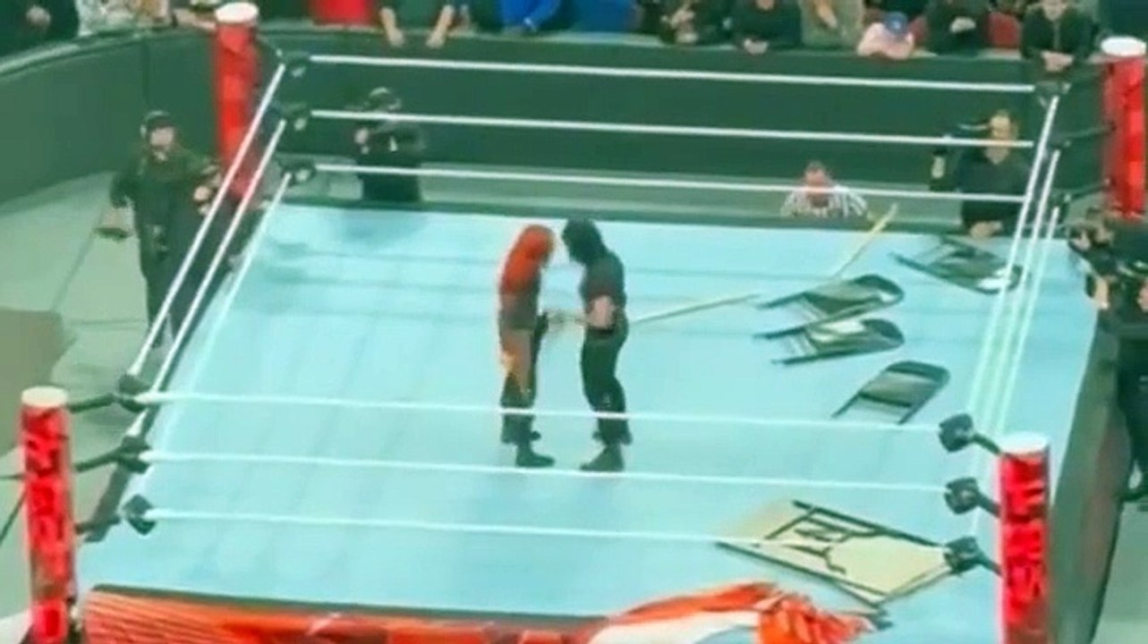 Rhea Ripley Kissing Becky Lynch after WWE Raw Show Just went Off Air 18 March 2024