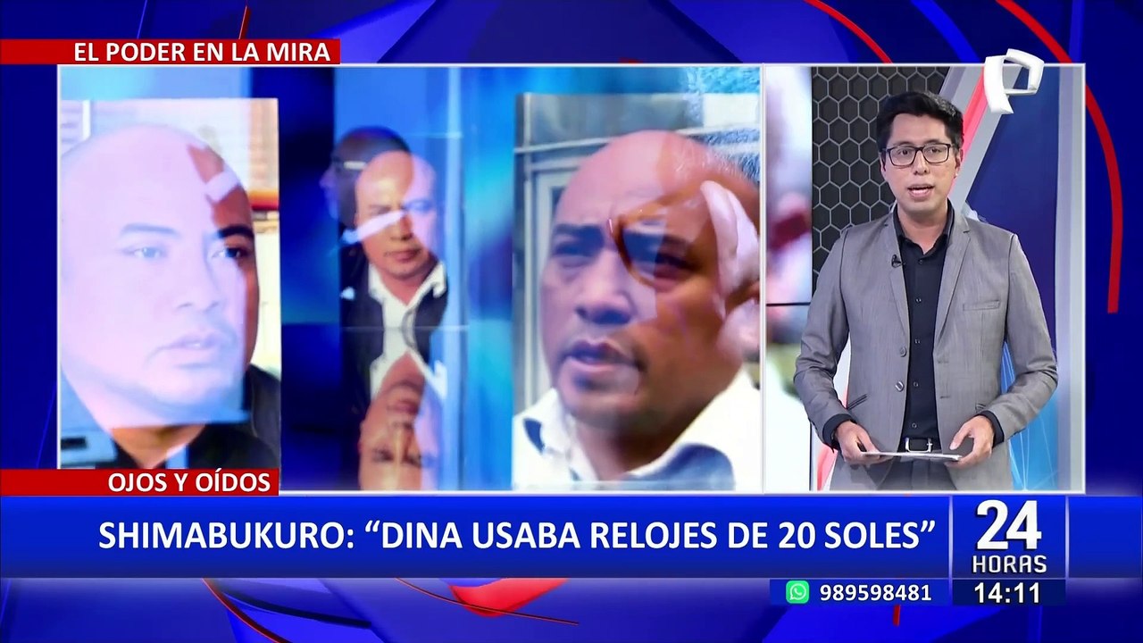 Shimabukuro sobre Rolex de Boluarte: “En campaña usaba relojes de plástico de 10 o 20 soles”