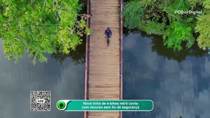 Nova e-bike une visual retrô a muito tecnologia embarcada