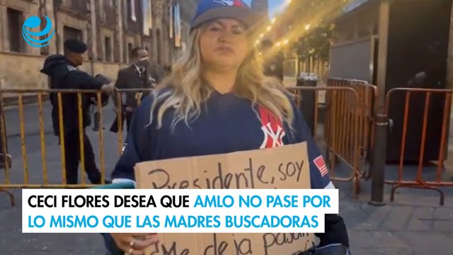 Ceci Flores desea que AMLO no pase por lo mismo que las madres buscadoras