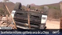 Balacera entre Sicarios y Militares en Los Mochis Sinaloa