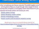 Thesis Writing Services for All Students