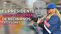 ¿Por qué Ceci Flores, MADRE BUSCADORA se presentó en Palacio Nacional vestida de beisbolista?