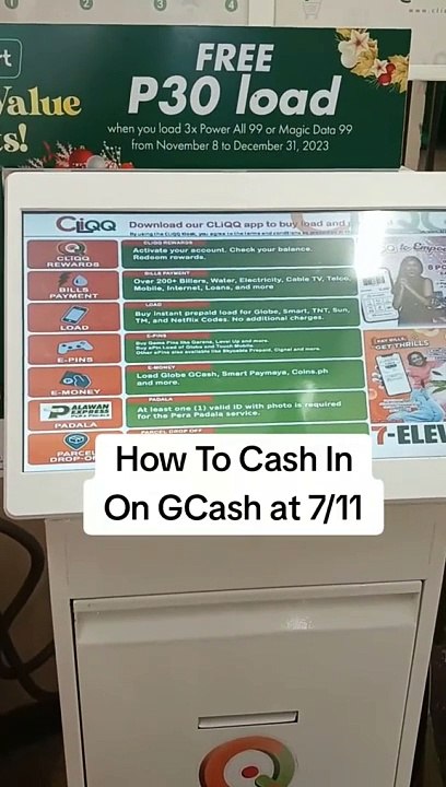 GCASH CASH IN