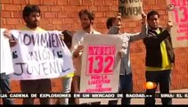 Miles de estudiantes protestan frente a las instalaciones de Televisa YoSoy132