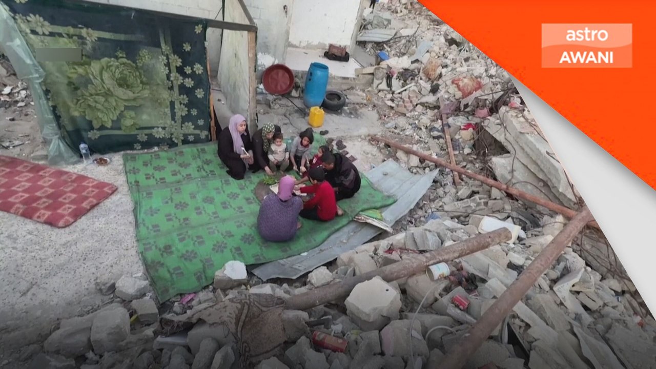 Ibu di Palestin beri anak makan 'wax' demi kelangsungan hidup