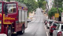 Homem fica em estado grave após colisão com ônibus coletivo