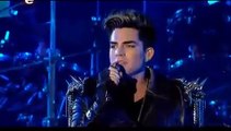 Queen and Adam Lambert in the Ukraine Performance  Who wants to live forever