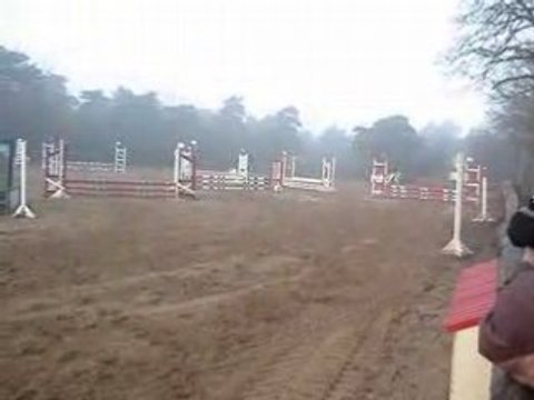 Hitak et moi en concour de saut a boissy