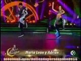 Bailando Por Un Sueño Maria León y su pareja al ritmo de Quebradita 22062014