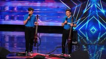 Americas Got Talent 2014  Emil  Dariel Cello Players Rock With Jimi Hendrix Cover