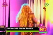 Paulina Rubio se desmaya durante un concierto en Campeche