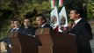 Encuentro entre Felipe Calderon y Enrique Peña Nieto en Los Pinos