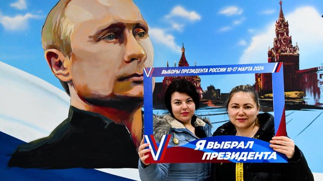 Putin wins another 6 years as Russia votes in presidential election