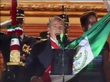 Grito de la Independecia en Palacio Nacional por el Presidente Felipe Calderon