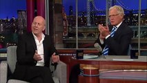 David Letterman  Bruce Willis in Die Hard 5  Show 2012