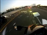 Terrible Accidente a Motociclista en Texas