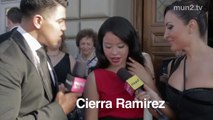 2012 ALMA Awards Red Carpet George Lopez Eva Longoria and Christina Aguilera