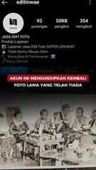 Akun Ini Menghidupkan Kembali Foto Lama yang Telah Tiada