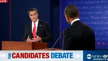 Mitt Romney Says President Obama Has Crushed the Middle Class Presidential Debate 2012