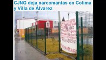 Dejan narcomantas en Colima y Guadalajara