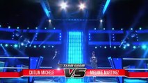 The Voice USA 2012  Melanie Martinez vs Caitlin Michelle Lights