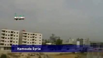 Siria Aviones de combate zona residencial objetivo de Hamor