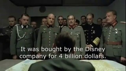 Hitler se entera que Disney compró LucasFilm y Star Wars