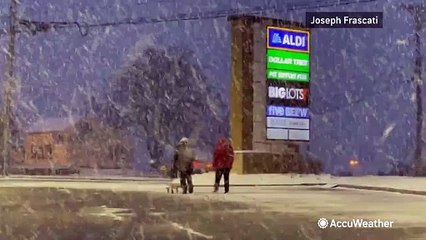 Snow returns to the Northeast just in time for spring