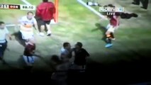 Ante bronca en el partido entre Dorados vs Tecos jugador sale corriendo del campo