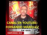 La Voz México 2   René Torash  De Música Ligera  El Rescate Audio