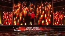 The X Factor USA 2012  Jason Brock  I Believe I Can Fly Top 13