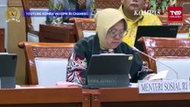 Tangis Mensos Risma di Rapat Kerja dengan Komisi VIII DPR RI, Karena Hal Ini