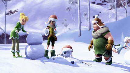 Tinker Bell y el Secreto de las Hadas  Clip Oficial Cómo Hacer un Muñeco de Nieve 2012 HD