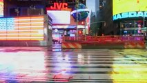 Que piensan los peatones de Times Square sobre el Huracán Sandy