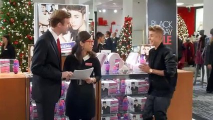 Justin Bieber  Macys Commercial