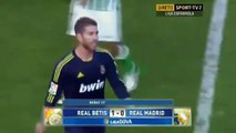 Real Betis vs Real Madrid  Sergio Ramos Goes Mad With Referee  241112