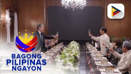 Ugnayan ng Pilipinas at Estados Unidos, mas matibay pa sa bato ayon kay U.S. Secretary of State Blinken