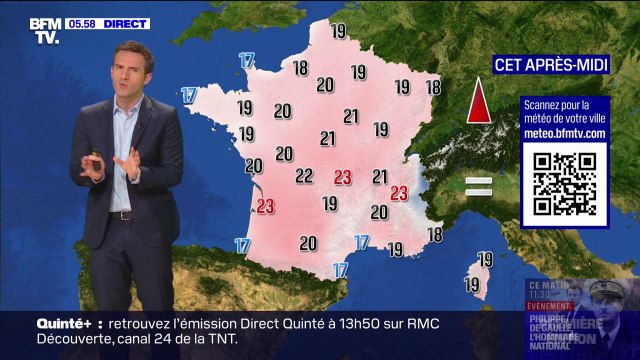Une journée printanière attendue ce mercredi avec des températures supérieures à 20°C sur une grande partie du pays