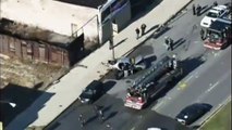 Policías de Chicago Sufren Accidente  3 policías gravemente herido