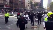 DF campo de batalla en toma de protesta de EPN