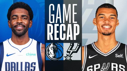 Mavericks Edge Spurs 113-107: Irving Scores 28 in Thrilling Win 🏀