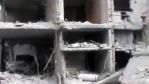 Fuerzas sirias bombardean distritos rebeldes