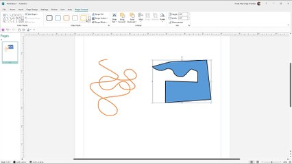 Microsoft Publisher Section 27 Custom Shapes