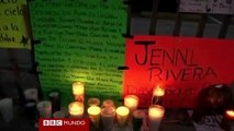 Rinden homenaje a Jenni Rivera en las afueras de la Arena Monterrey