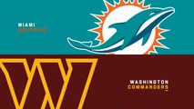 Miami Dolphins vs. Washington Commanders, nfl football, NFL Highlights 2023 Week 13