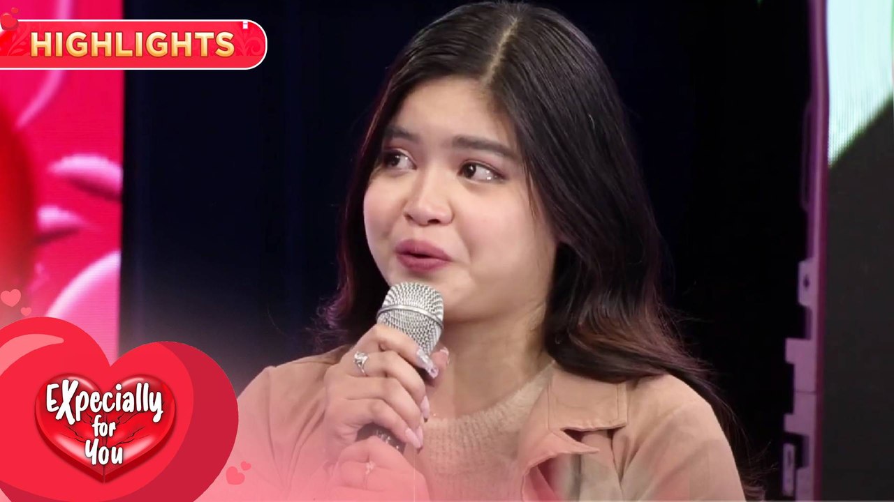 Vice Ganda hands a tissue to Laica | Expecially For You