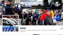 La imágen que conmovió al mundo Policia de Nueva York regala un par de botas a un vagabundo