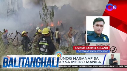 Download Video: Kabi-kabilang sunog, naganap sa iba't-ibang lugar sa Metro Manila | BT